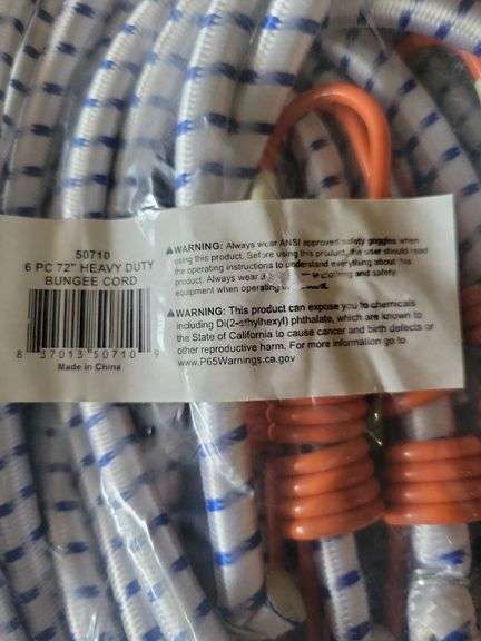 6 Pc. 72" Bungee Cord