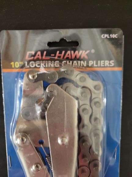 Cal Hawk Locking Chain Plier 10"