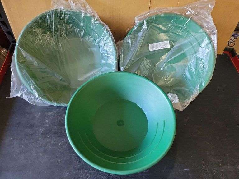 3 New Gold Prospecting Pans