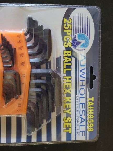 25 Pc. Hex Key Set