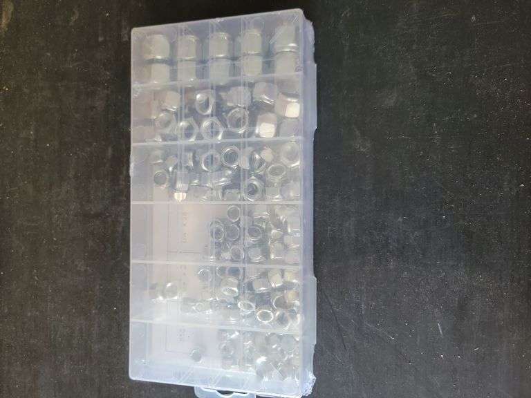 Cal-Hawk 150 pc. Nylon Lock Nut Set