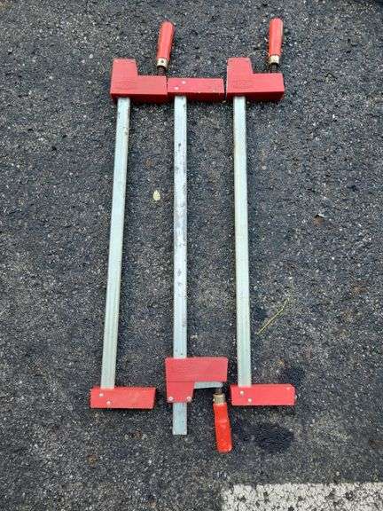 3 - Bessey 26" Wood Clamps