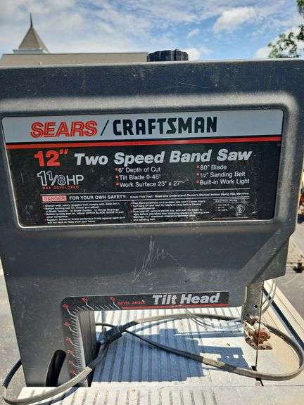Craftsman 12" Band Saw