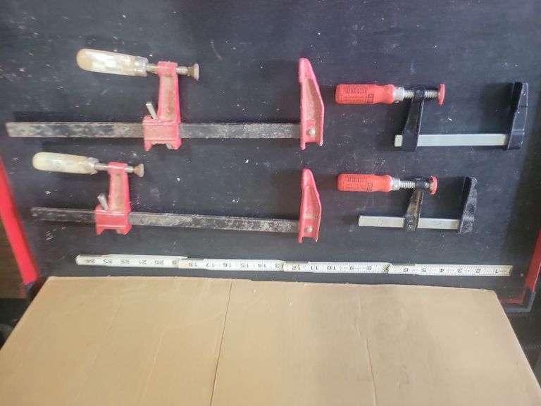 4 Bessey Clamps