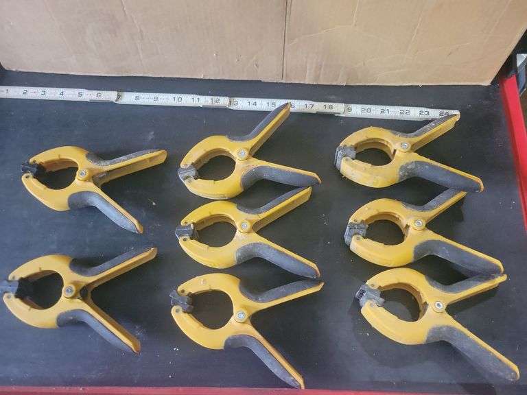 8-Wolfcraft Hand Clamps