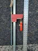 Johnson Drywall Square, Bessey Clamp, and Allthread