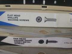 Metal and Machine Screw Organizer