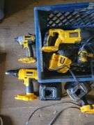 DeWalt Tools, Batteries, And Chargers (Miss Matched)