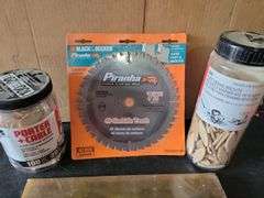 Craftsman Chisel and Punch set, Biscuits, and Carbide Blade
