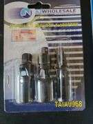 5 pc. Reducer and 10 Star Socket Sets New