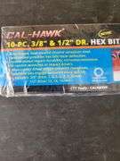 Cal-Hawk 10pc. Metric Hex Bit Socket Set