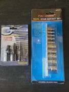 5 pc. Reducer and 10 Star Socket Sets New