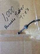 Case 1000 Reusable Rubber Ties