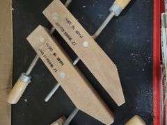 Pair 12" Wood Clamps
