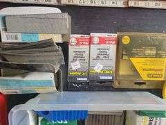 Brads, Staples, And Stapler