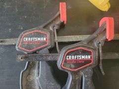 2-4" Quick Grip Clamps and 2- Craftsman Mini Bar Clamps