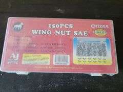 150 Pc. Wing Nut SAE Assortment