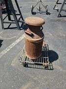 Milk Can And Cart