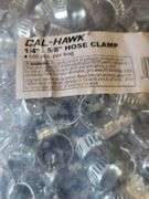 Cal-Hawk 1/4" - 5/8" Hose Clamps 100 ct.