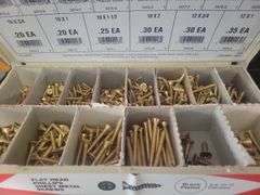 Brass Screw Organizer