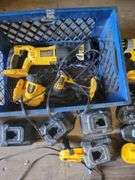 DeWalt Tools, Batteries, And Chargers (Miss Matched)