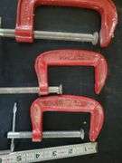 5 C-Clamps  3-5" and 2-3"
