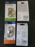 Pair 1" Pullies and Pair Dbl Swivel Hooks