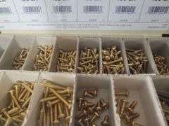 Brass Screw Organizer