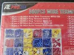 360 Pcs Wire Terminal Assortment
