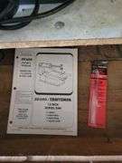 Craftsman 13" Scrool Saw on Steel Table