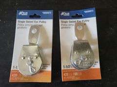 Pair Swivel Eye Pullies