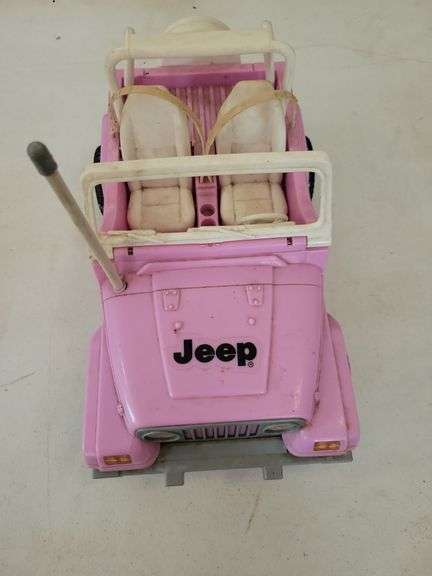 Pink Jeep Toy