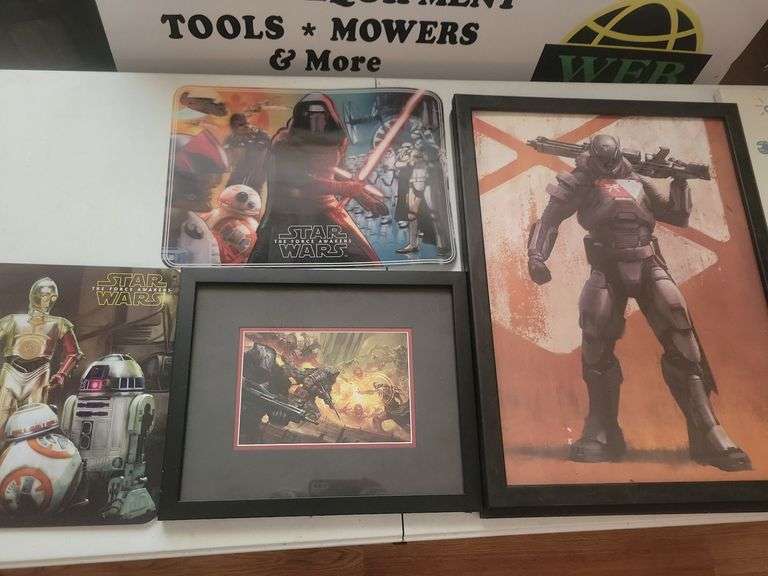 Star Wars Pictures and Placemat