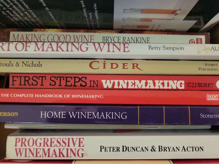 Box Winemaking Books
