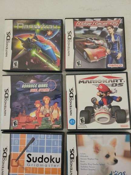 8 Nintendo DS Games