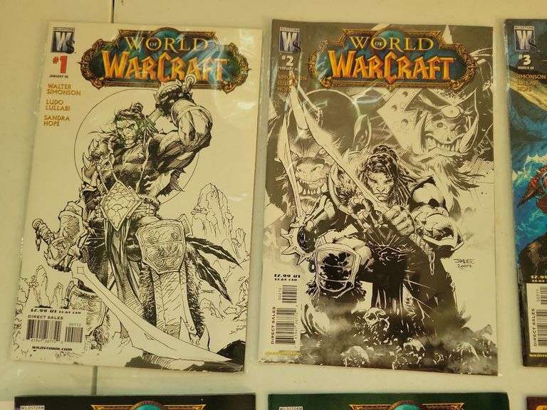 Editions 1-10 World of War Craft Comics 2008
