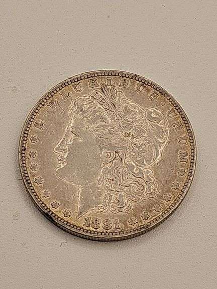 1881 Morgan Silver Dollar