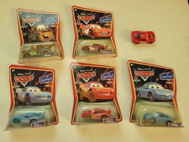 6- Disney Lighting McQueen Supercharged Cars