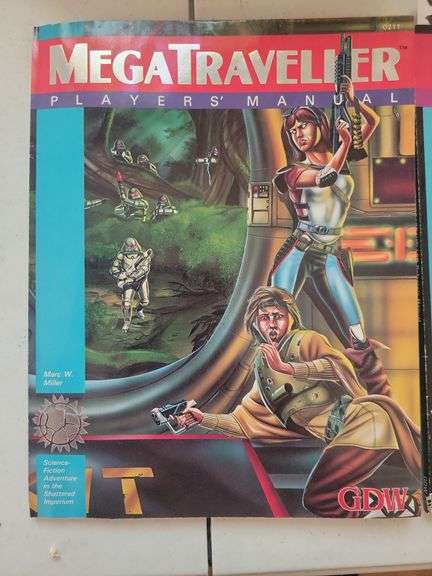1987 MegaTraveller Referee's Manual, Players Manual, and Imperial Encyclopedia