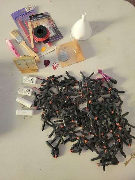 75 Finger Clamps and Misc.