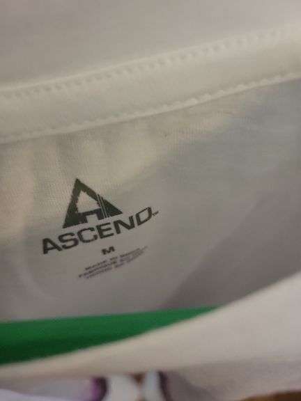 Ascend White Med Tee Shirt