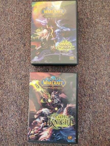 War Craft Tading Cards Death Knight and Dark Portal