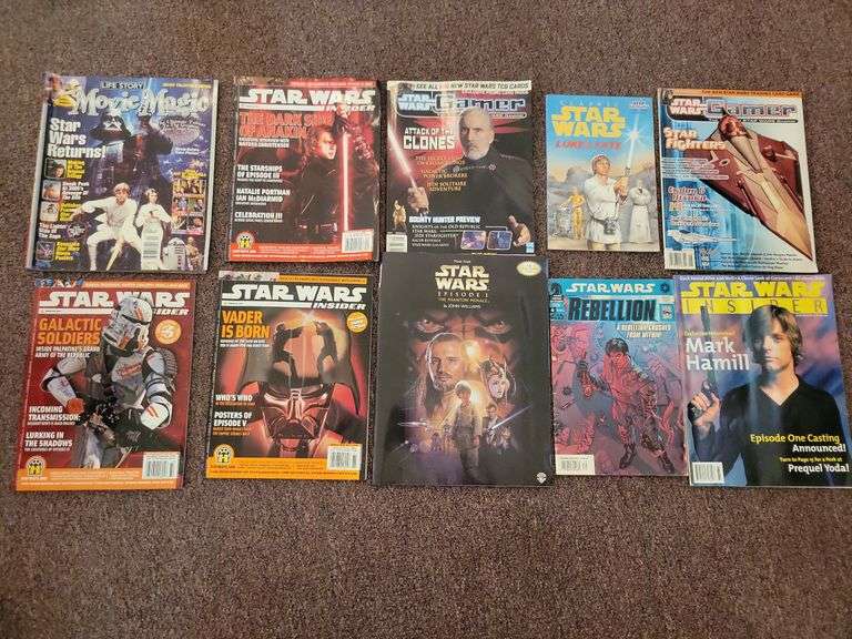 10 Star Wars Comics and Magazines