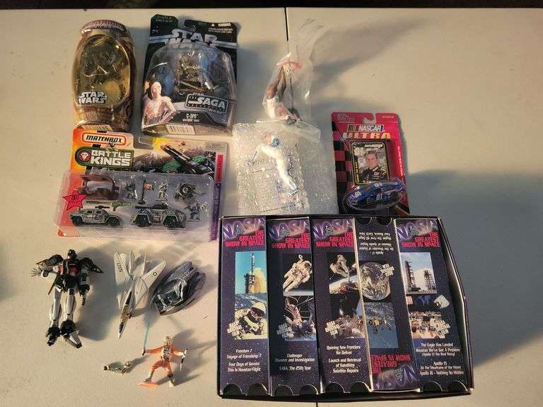 Star Wars and Sports Figures, VHS Tapes