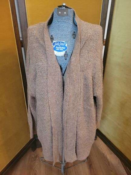 2 - Natural Reflections XL Brown Knit Swaeters