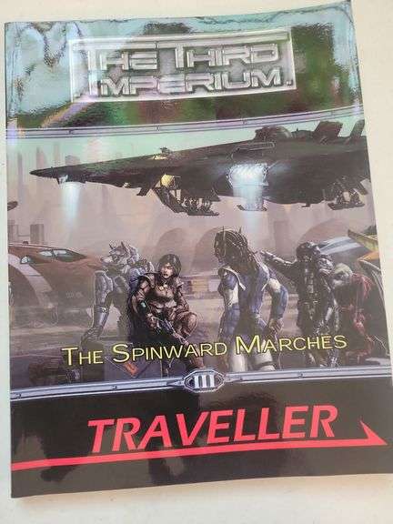 Traveller Steve Jackson Game and The Spinward Marches