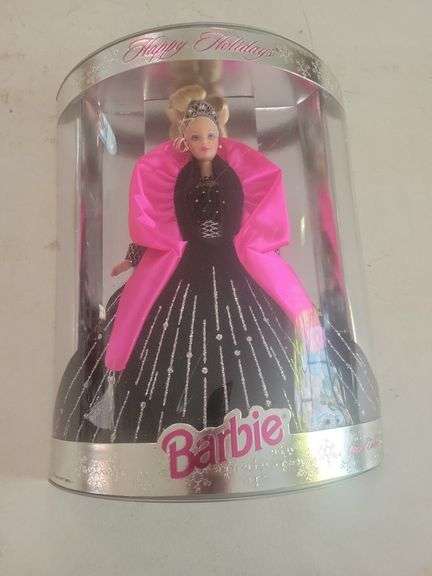 Happy Holidays Barbie NIB