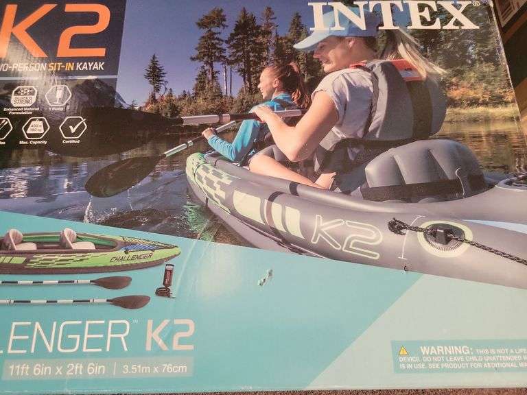 Intex K2 Challenger Two Person Kayak