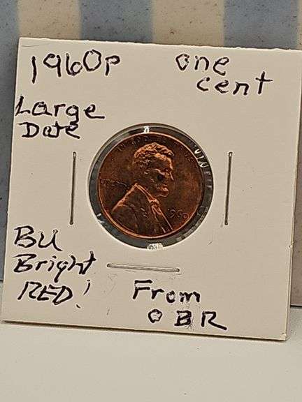 1960 P Large Date, OBR Penny