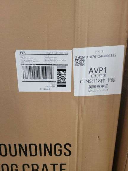 Tasteful Surroundings Collapsable Dog Crate NIB